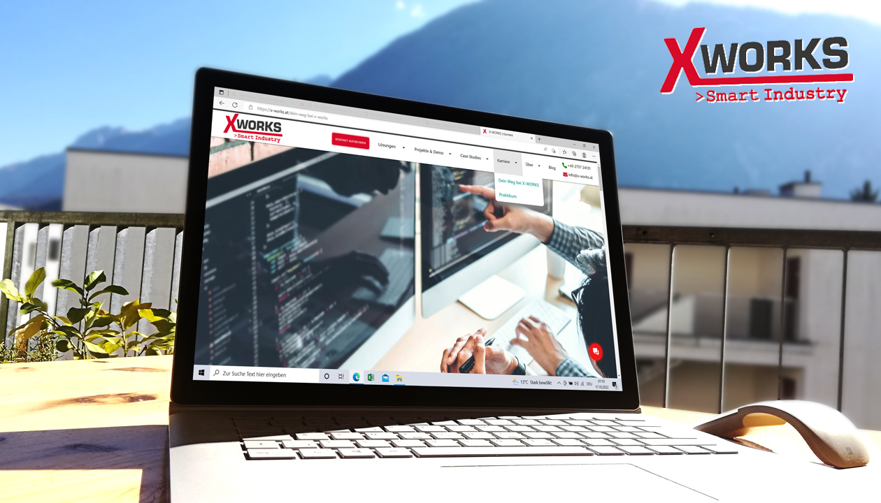 X-WORKS Webseite
