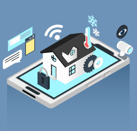 Umgesetztes Projekt intelligente Smart Home Plattform
